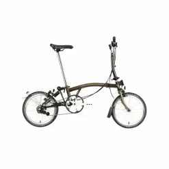 Brompton C Line Explore Mid Handlebar-Black Lacquer