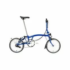 Brompton C Line Explore Low Handlebar-Picadilly Blue