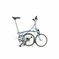 Brompton C Line Explore Low Handlebar-Cloud Blue -Bikes Sales Shop 947428 6