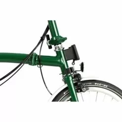 Brompton C Line Explore Low Handlebar-Racing Green -Bikes Sales Shop 947668 4