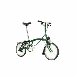 Brompton C Line Explore Low Handlebar-Racing Green -Bikes Sales Shop 947668 5