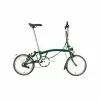Brompton C Line Utility Mid Handlebar-Racing Green