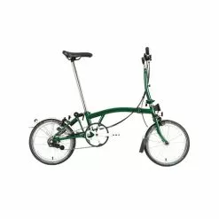 Brompton C Line Utility Mid Handlebar-Racing Green