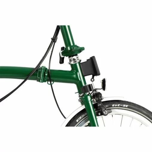 Brompton C Line Utility Mid Handlebar-Racing Green 4 Brompton C Line Utility Mid Handlebar-Racing Green - Image 4