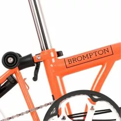 Brompton C Line Explore Low Handlebar-Fire Coral -Bikes Sales Shop 966064 3