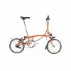 Brompton C Line Explore Mid Handlebar-Fire Coral