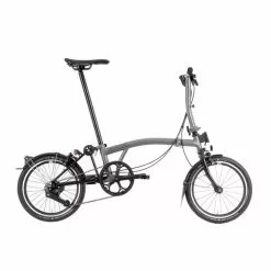 Brompton P Line Urban Low Handlebar-Storm Grey