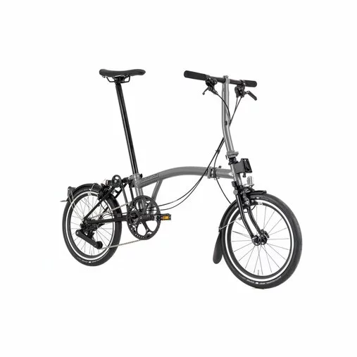 Brompton P Line Urban Low Handlebar-Storm Grey 2 Brompton P Line Urban Low Handlebar-Storm Grey - Image 2