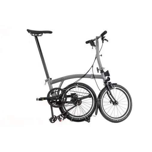 Brompton P Line Urban Low Handlebar-Storm Grey 3 Brompton P Line Urban Low Handlebar-Storm Grey - Image 3