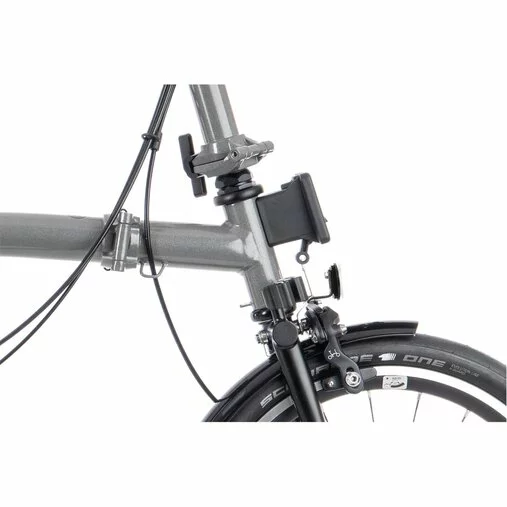 Brompton P Line Urban Low Handlebar-Storm Grey 7 Brompton P Line Urban Low Handlebar-Storm Grey - Image 7