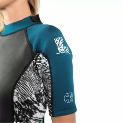 GUL Contour 3/2mm Shorty Wetsuit Women's-Black/Aqua -Bikes Sales Shop 973735 6