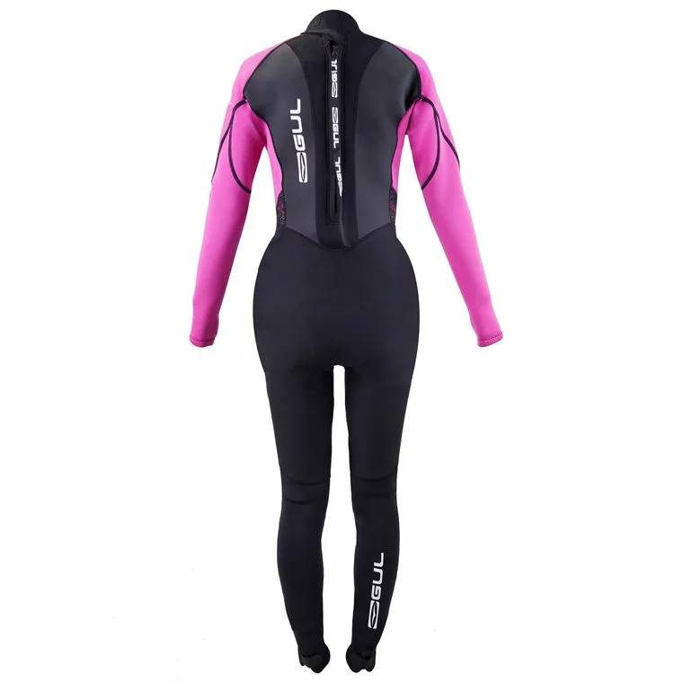 GUL Contour 3/2mm Flatlock Full Wetsuit Junior-Black/Berry 3 GUL Contour 3/2mm Flatlock Full Wetsuit Junior-Black/Berry - Image 3