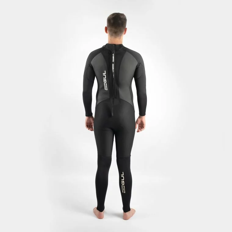 GUL Contour 3mm Flatlock Full Wetsuit Men's-Black 3 GUL Contour 3mm Flatlock Full Wetsuit Men's-Black - Image 3