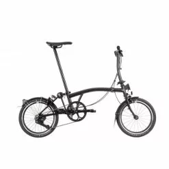 Brompton P Line Urban Low Handlebar-Midnight Black